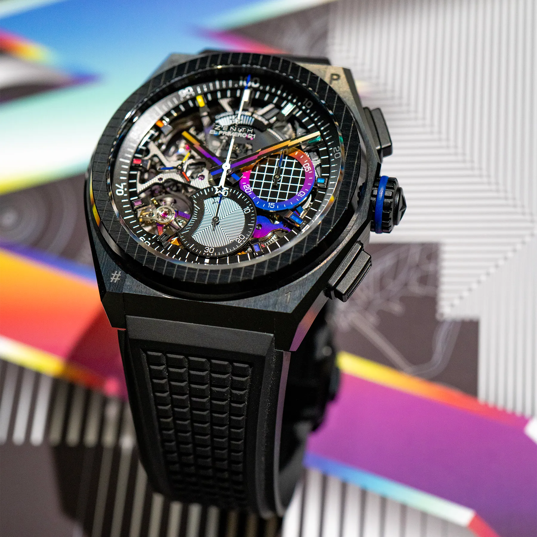 9004 Defy El Primero 21 Felipe Pantone Edition Defy El Primero 21