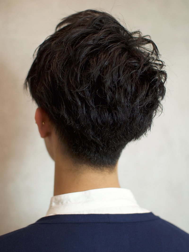爽やかマッシュ ツーブロックショート 黒髮で男度アップ Bekku Hair Salonのヘアスタイル ヘアログ