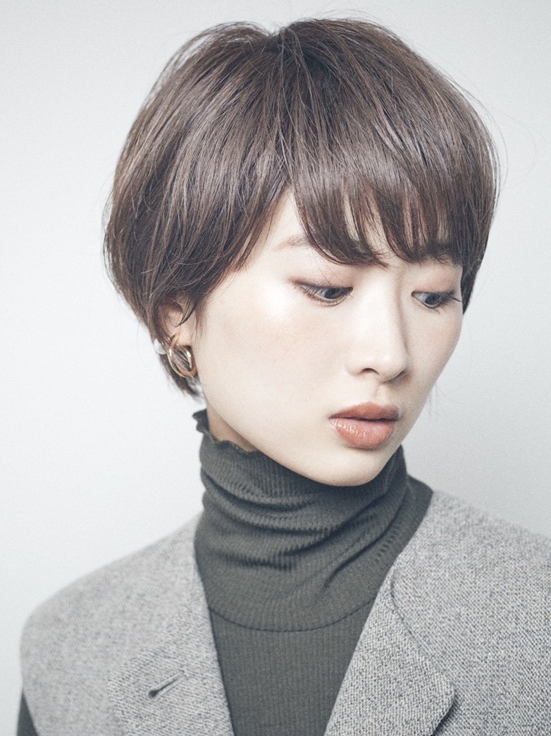 大人可愛いショートヘア S Hair Salonのヘアスタイル ヘアログ