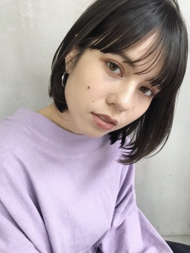 Killa山下 ブランジュダブルバングセンシュアルショート小顔 No Killa 原宿 表参道のヘアスタイル ヘアログ