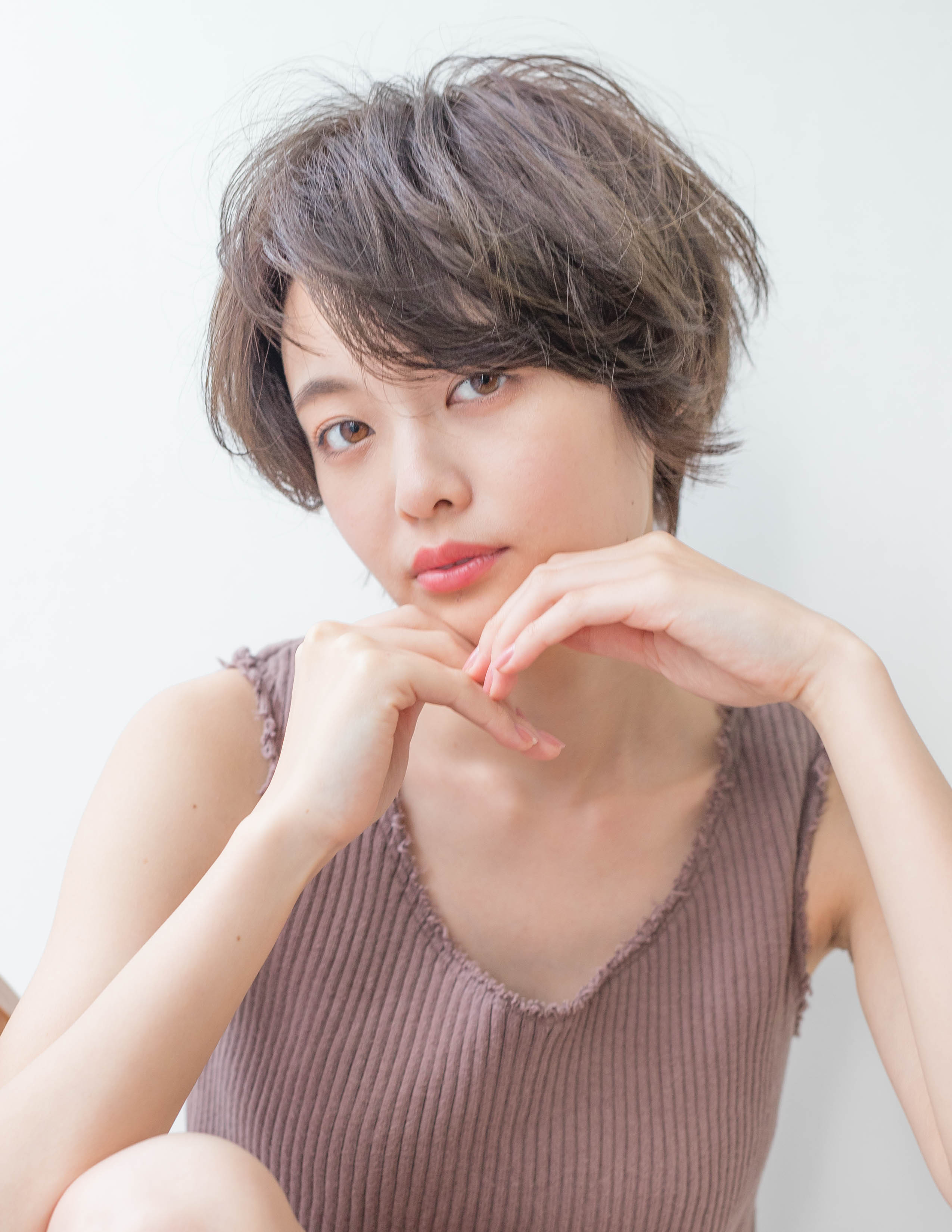 夏 波留さん風マッシュウルフ Fringe Hair Salonのヘアスタイル ヘアログ