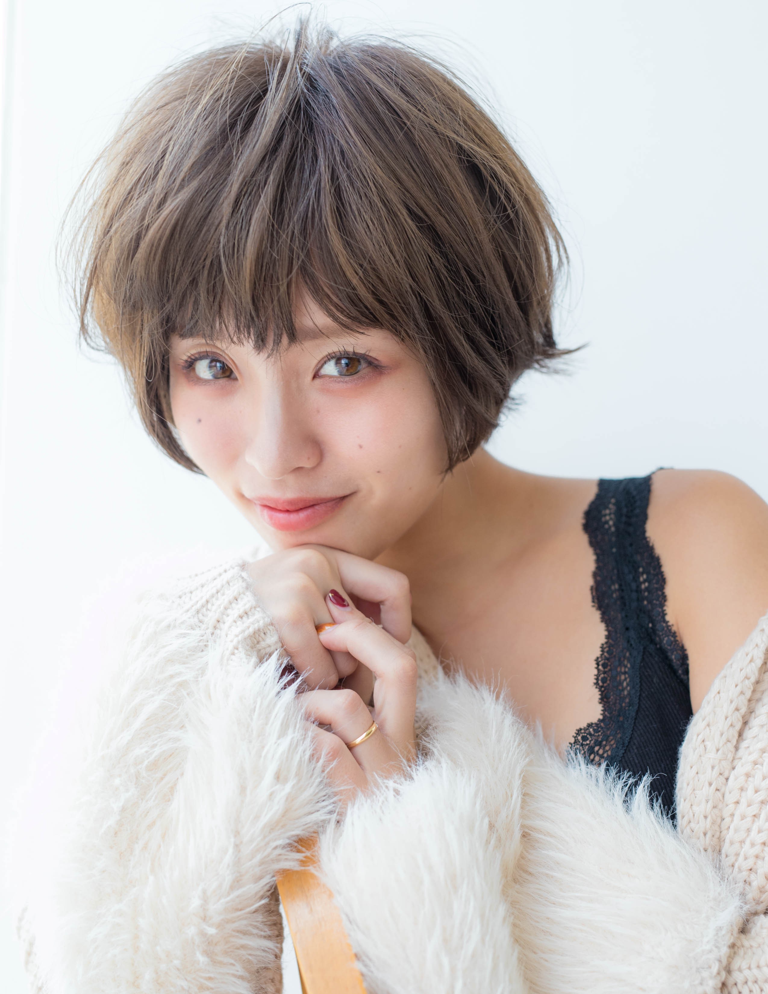 大人かわいいマッシュボブ Fringe Hair Salonのヘアスタイル ヘアログ