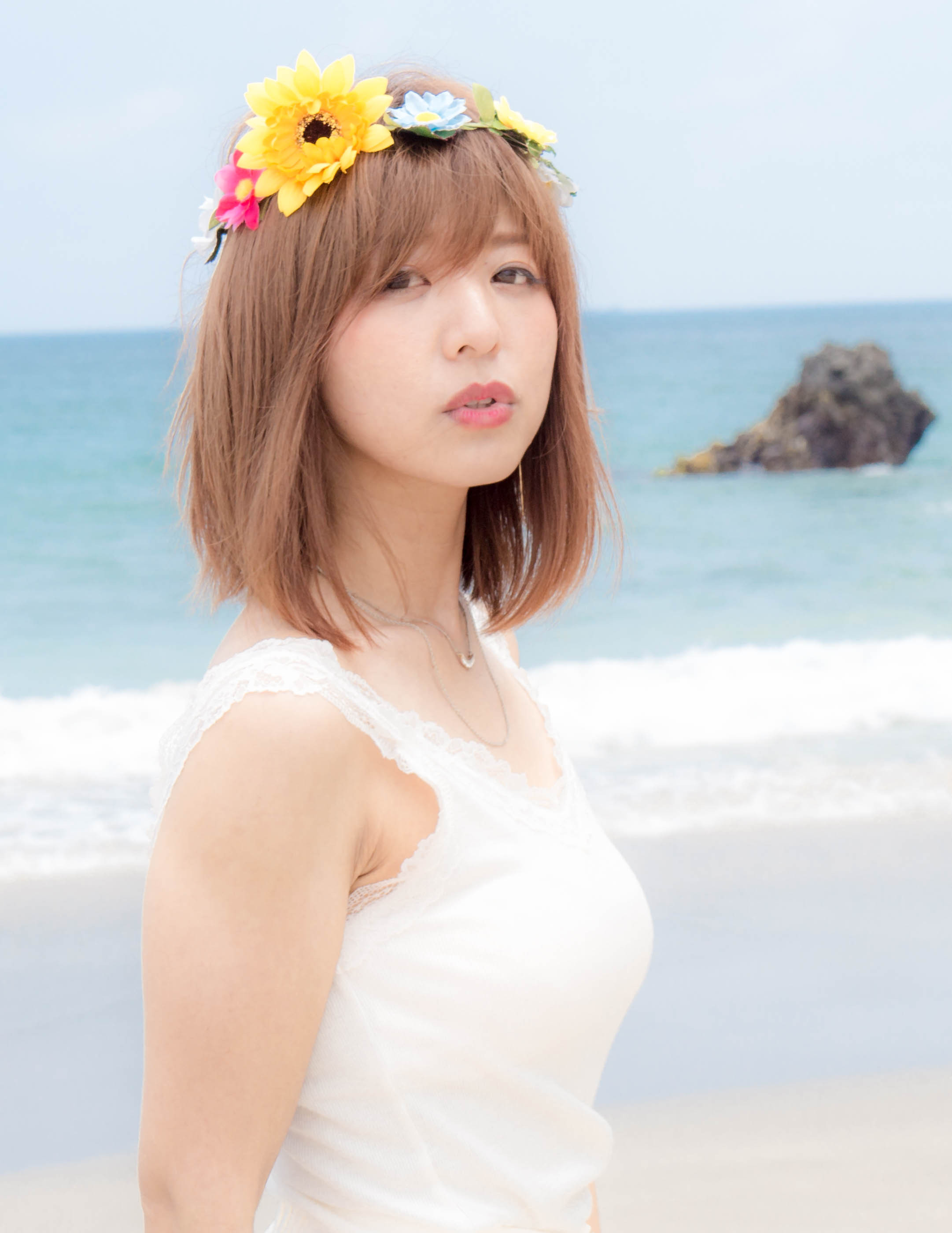 夏 花かんむりストレートボブ Fringe Hair Salonのヘアスタイル ヘアログ