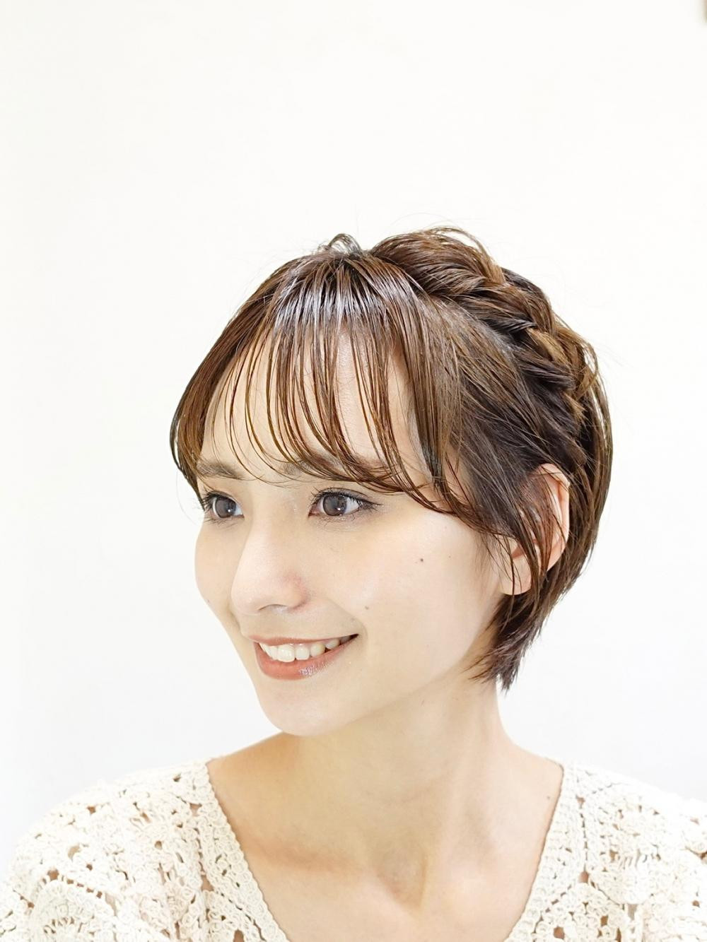 編み込みショートヘア Natsuyaのヘアスタイル ヘアログ