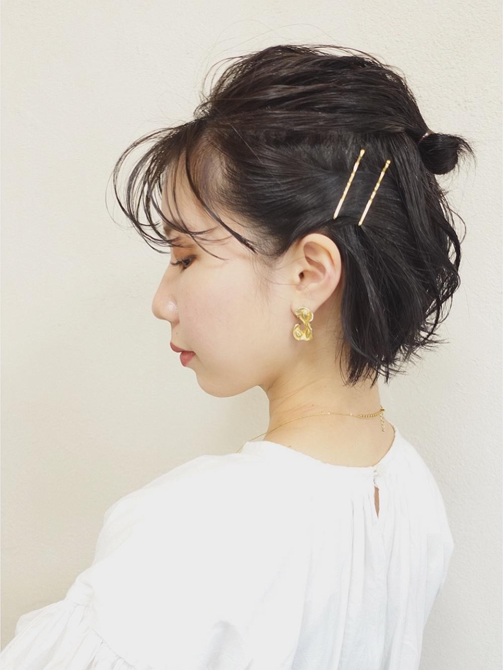 黒髪ショートボブアレンジ No Natsuyaのヘアスタイル ヘアログ