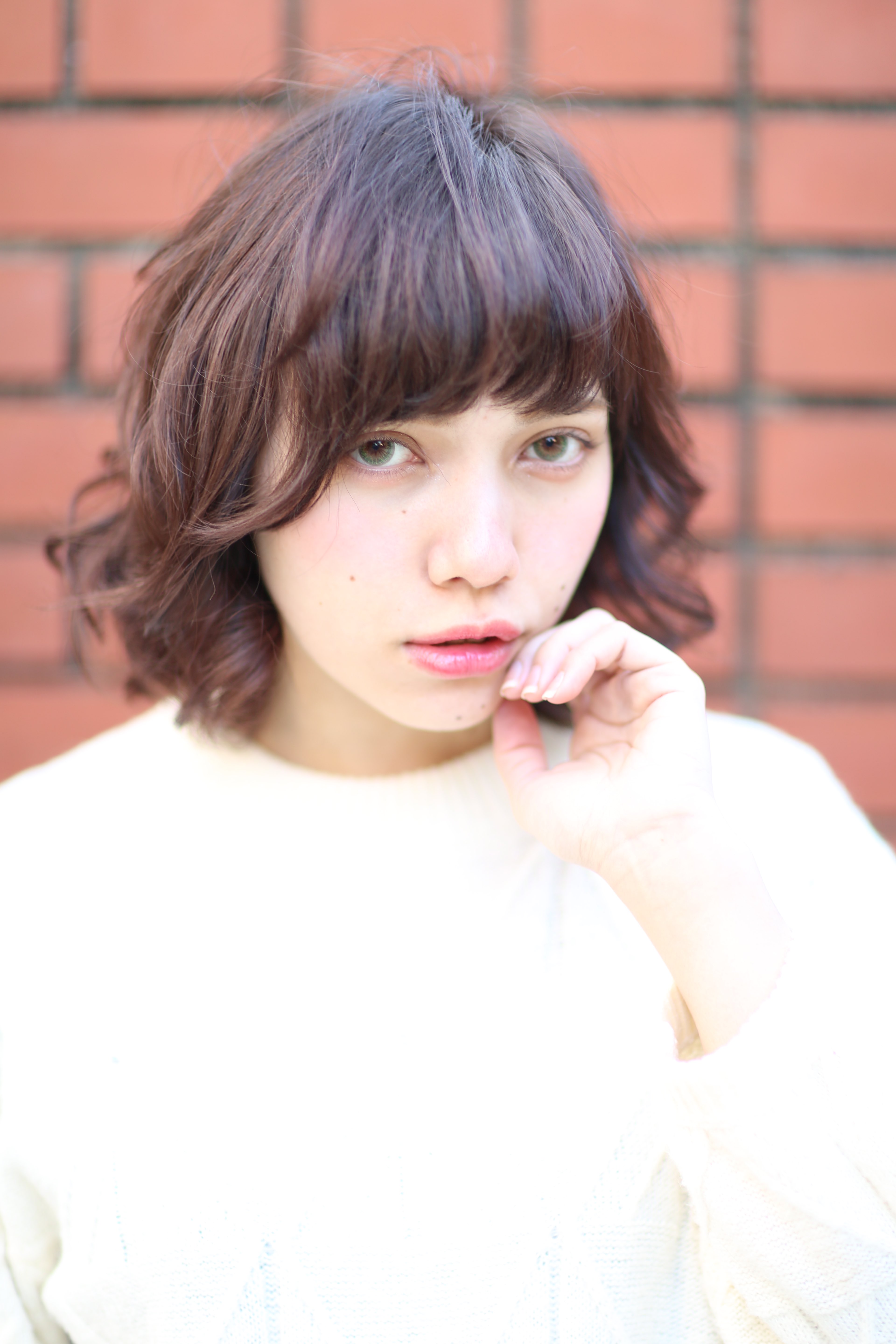 15秋冬 Andrey クセ毛風フェミ甘ミディアムショート Andrey アンドレイ のヘアスタイル ヘアログ