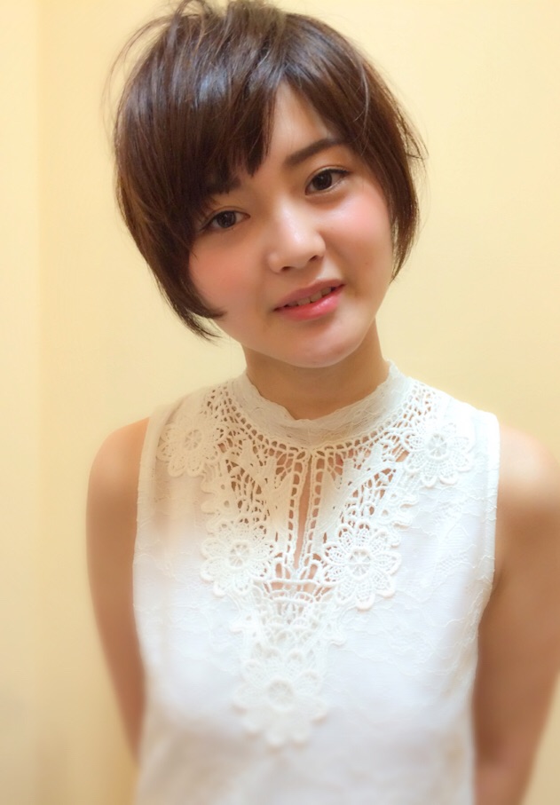 Morio池袋 小顔マッシュショート Lounge Morio Ikebukuroのヘアスタイル ヘアログ