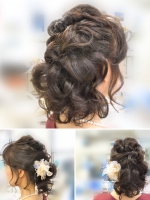 HAIRMAKE nafee's 結婚式二次会お呼ばれヘア