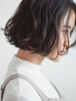 S. HAIR SALON くせ毛風パーマボブ