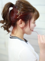 Savian Hair garelly 新宿 【新宿savian】インナーカラーレッド