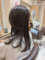 Hair Lounge Ayung 極細ハイライトカラー