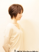 Lucy Hair Design Works マッシュショートレイヤー