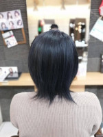 & again HAIR DESIGN 緑橋 ブルーグレージュ/ブルーブラックのお客様