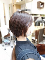 & again HAIR DESIGN 緑橋 絶壁補正カットショートボブ