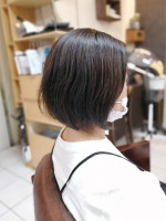 & again HAIR DESIGN 緑橋 ハイライト＋ケアペイントのお客様