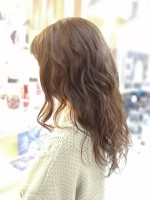 & again HAIR DESIGN 緑橋 抜け感ローレイヤー赤みキャンセルマット濃いめ