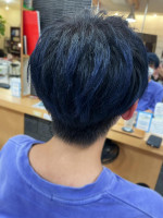 & again HAIR DESIGN 緑橋 ブルーブラック