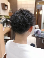 & again HAIR DESIGN 緑橋 メンズツーブロックラフパーマ