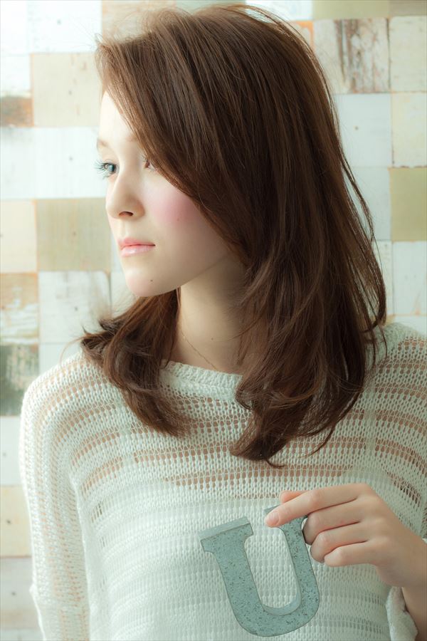 Minx 井川遥さん風髪型 大人可愛いニュアンスストレート Minx 原宿店のヘアスタイル ヘアログ