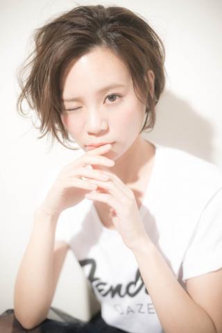 比留川游さん風 美シルエット 耳かけ 大人ボブ Minx 原宿店のヘアスタイル ヘアログ