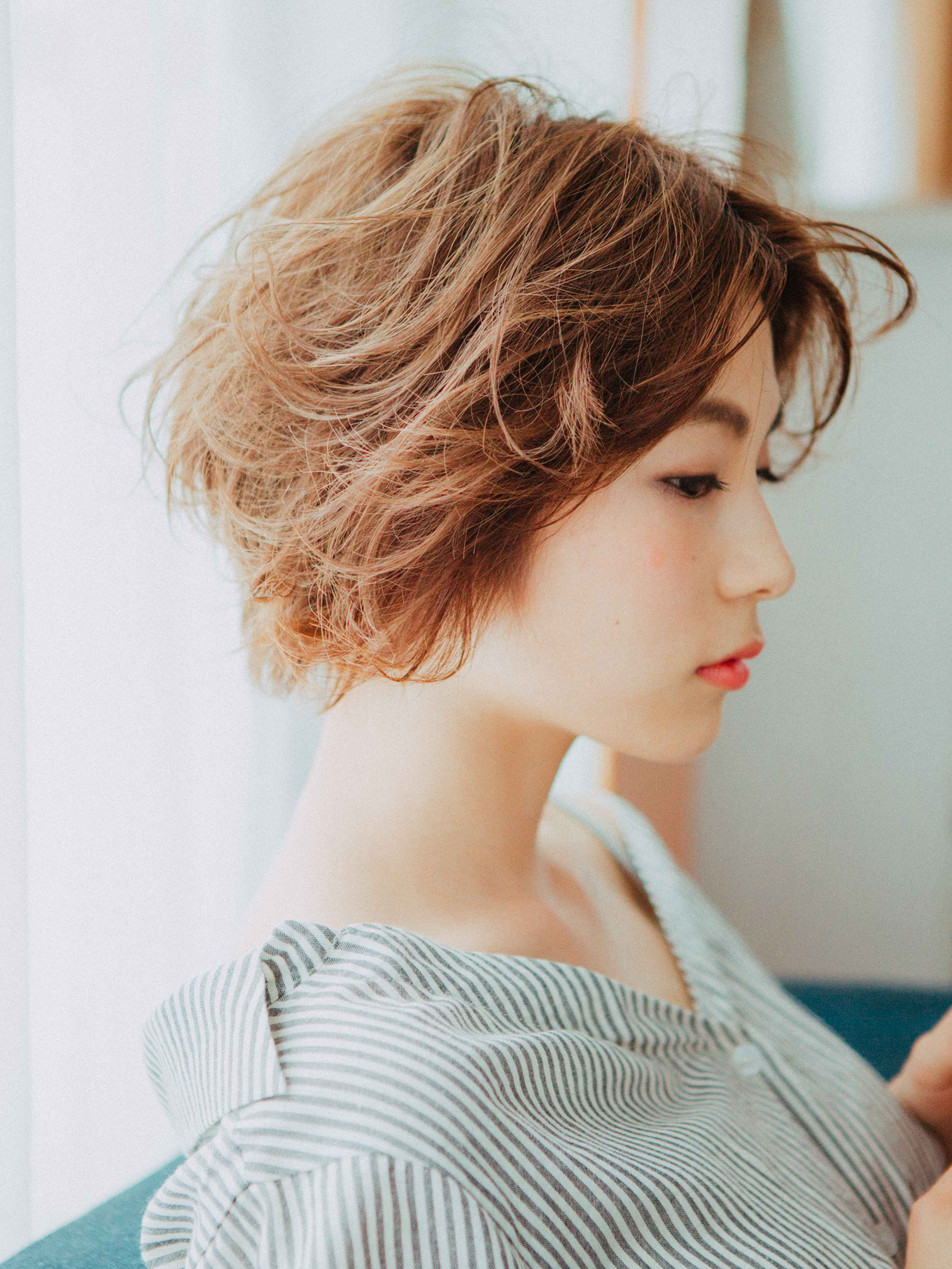 カジュアルショートボブ Blend Roshelle 元住吉店のヘアスタイル ヘアログ