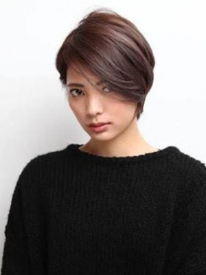 ショートボブ 前下がり Membershipsalon Nanaのヘアスタイル ヘアログ