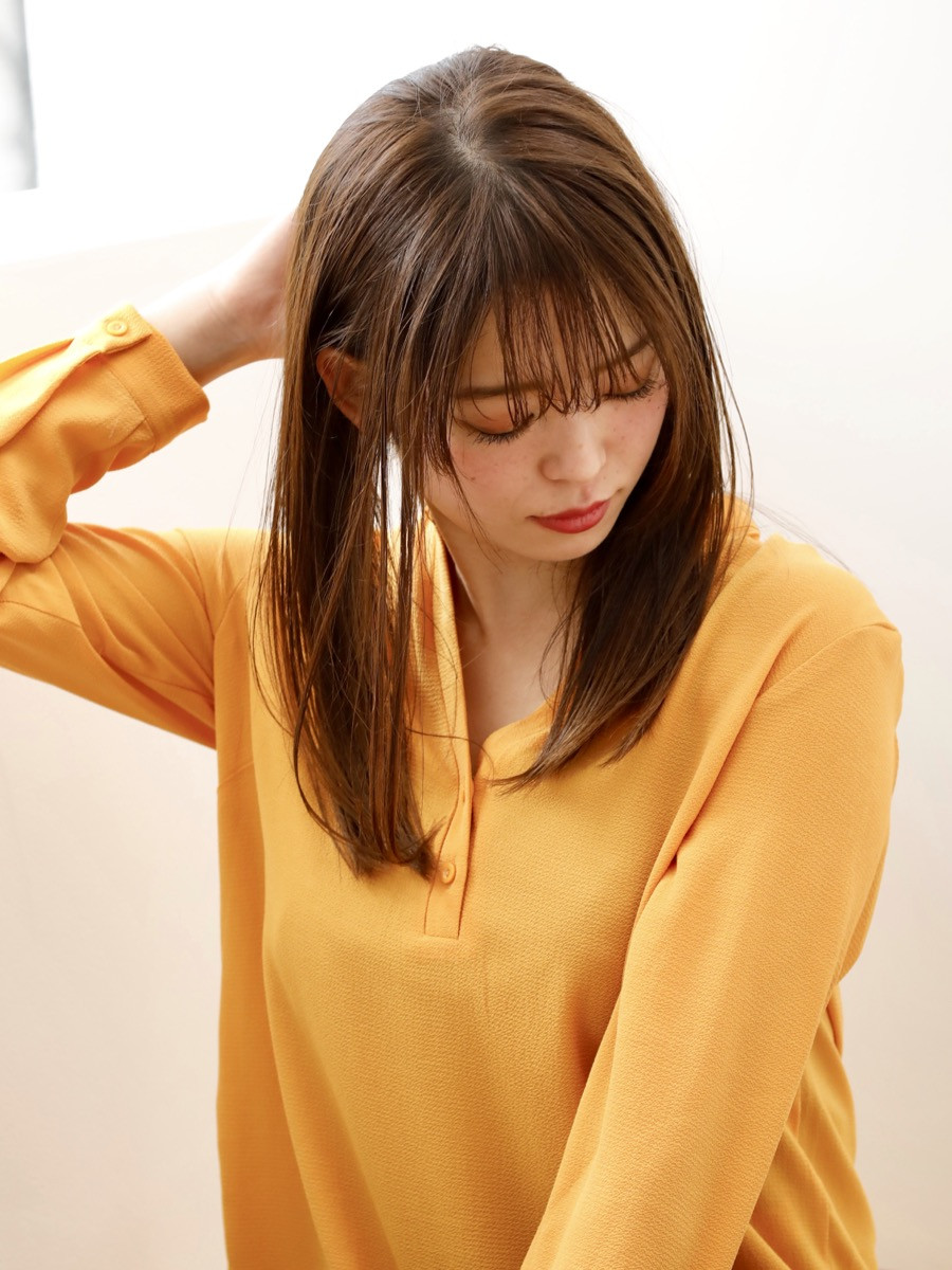 コンサバストレートロング No Clanのヘアスタイル ヘアログ