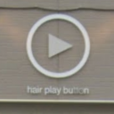 東松阪駅にあるhair play button