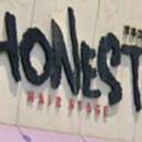 蒲池駅にあるヘアーステージ HONEST