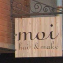 五反野駅にあるhair&make Moi