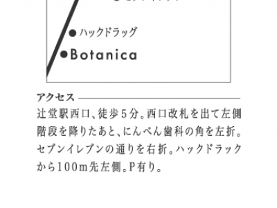 Botanica - botanicaへのMAP