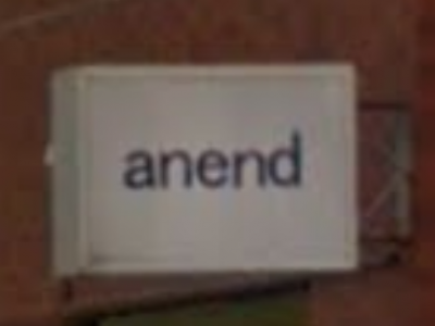 anend