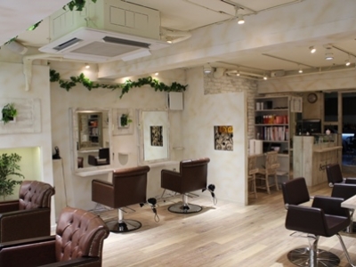 hair beauty clinic salon Sepiage six - 店内イメージ