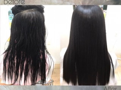 HAIR SHOP Skeleton - 縮毛矯正　before &after