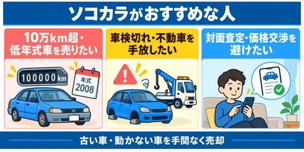 ソコカラ　おすすめな人　図解