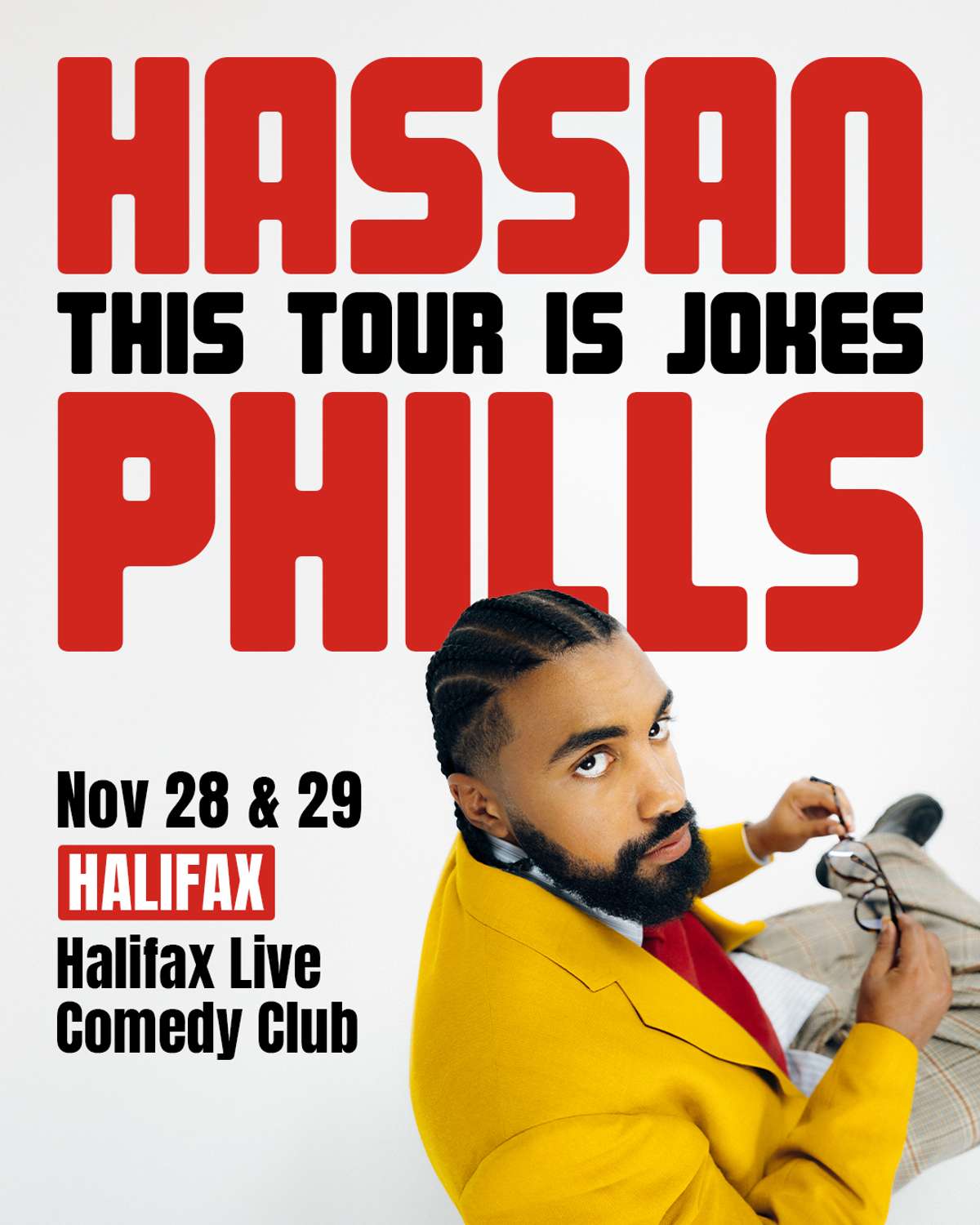 Hassan Phills: This Tour Is Jokes - Special Presentation Live at Halifax Live Comedy Club