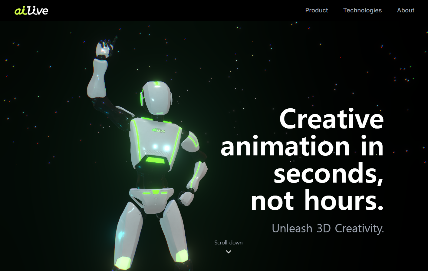 Scroll Drives the Motion — Building a 3D Avatar Interaction Web