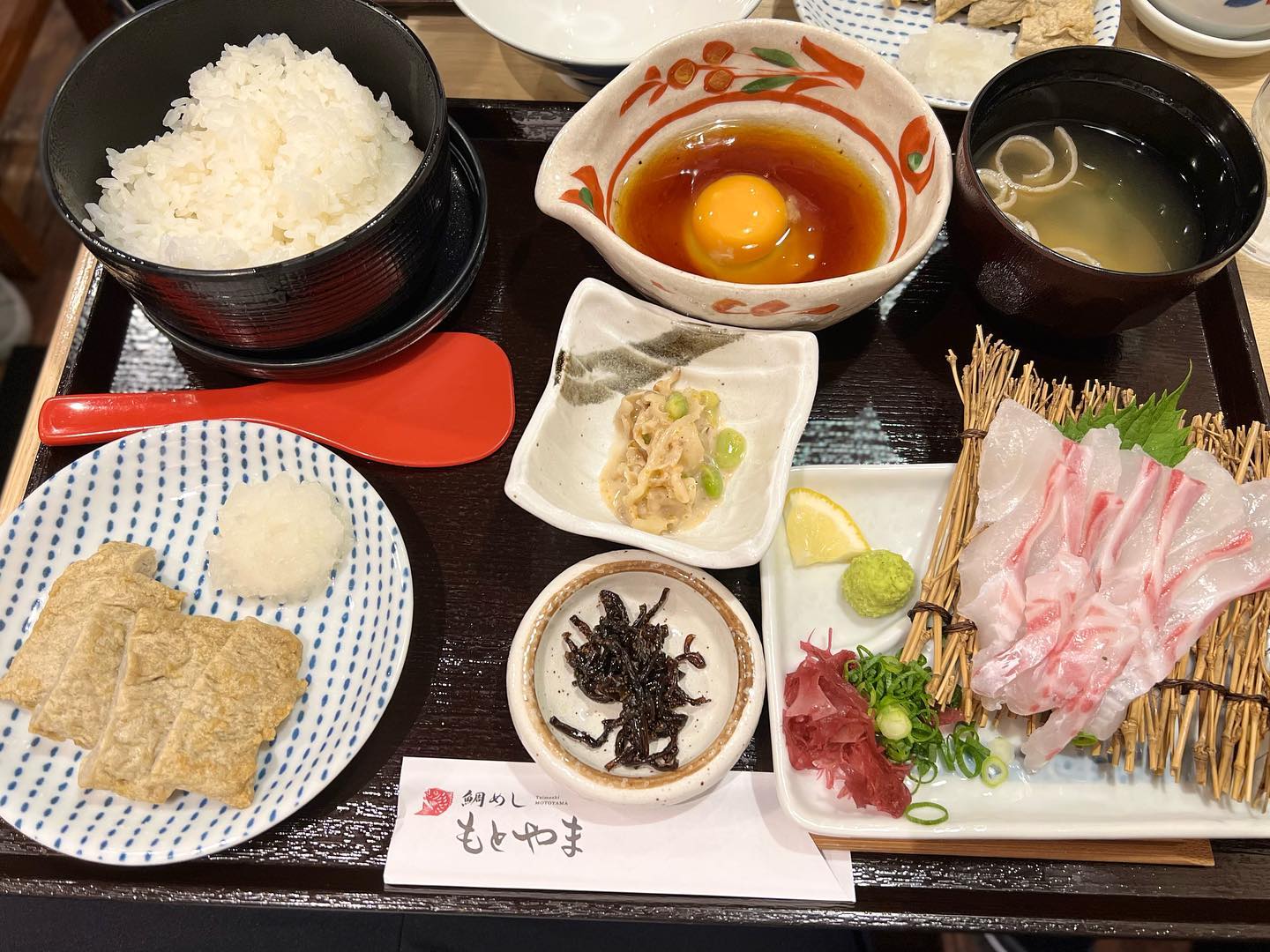 宇和島鯛めし もとやま