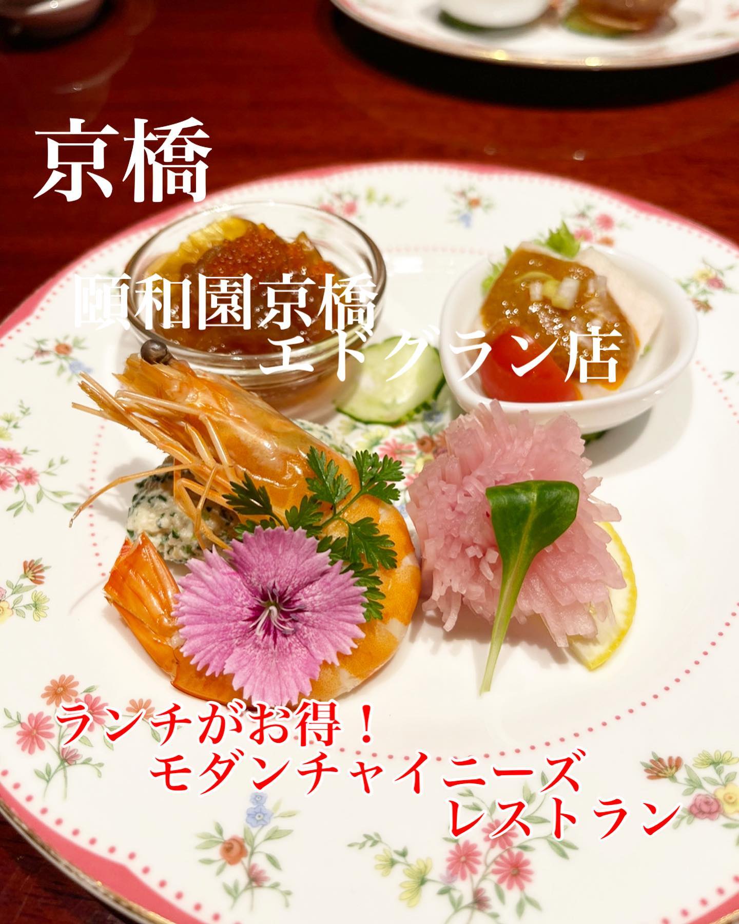 個室中華 頤和園 京橋エドグラン店