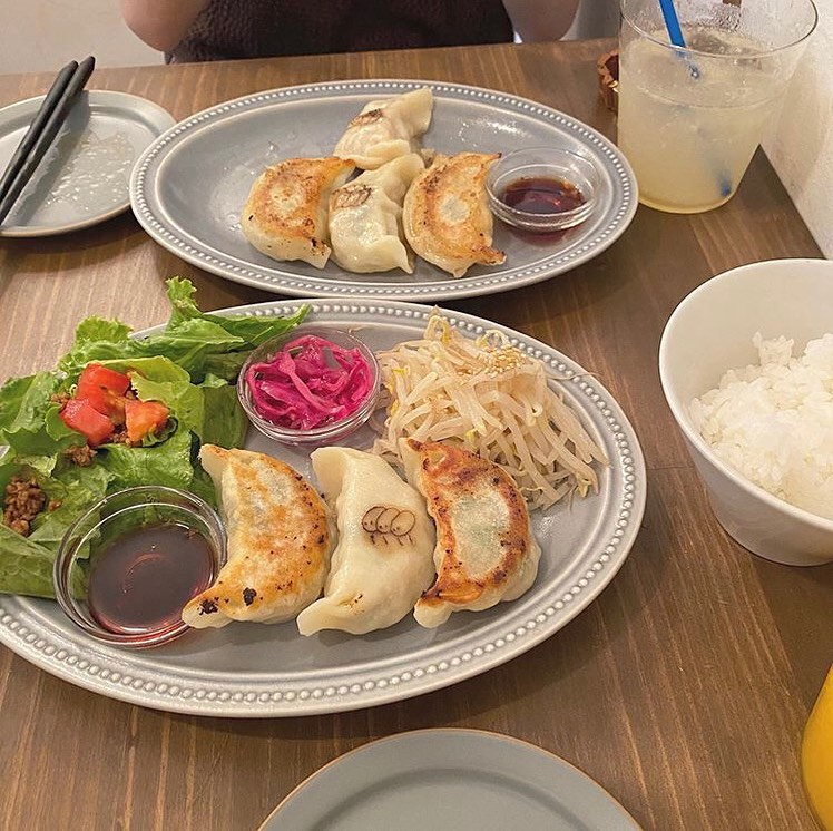 FIL# -gyoza and coffee-