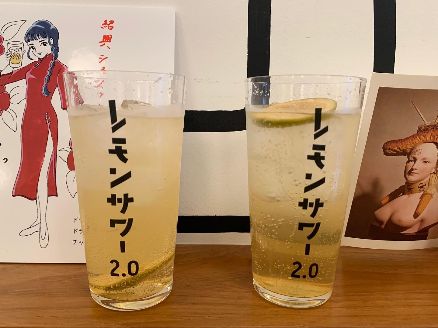 眼鏡とクラフト at RUTTEN_ BARクラフトレモンサワー