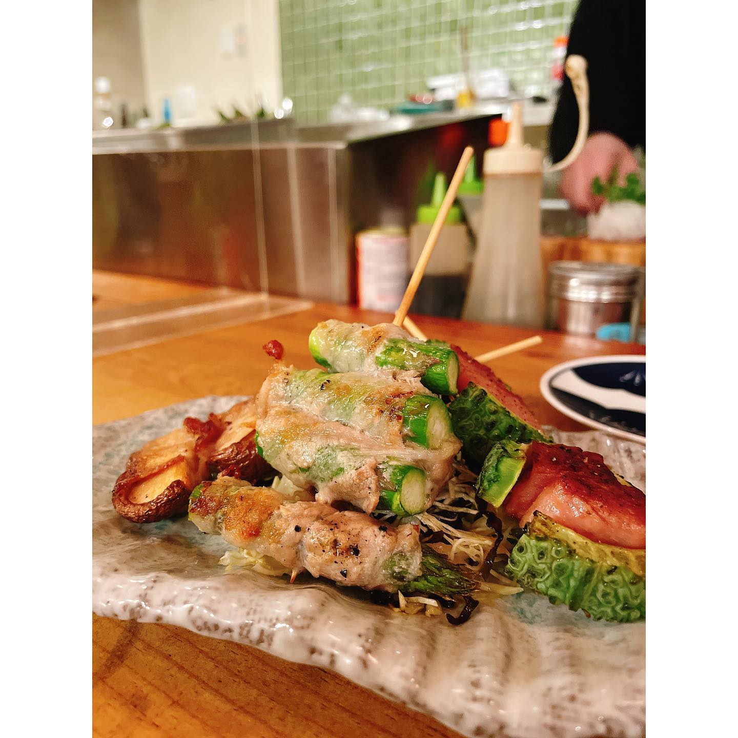 博多肉巻き串とサワー うまたゆ