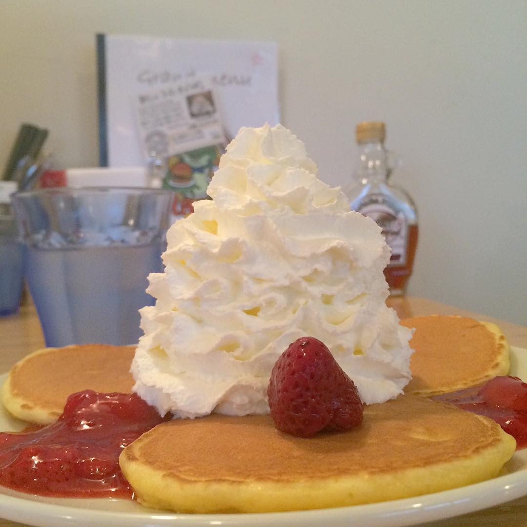 和牛バーガーとパンケーキ ラナマルヤマ