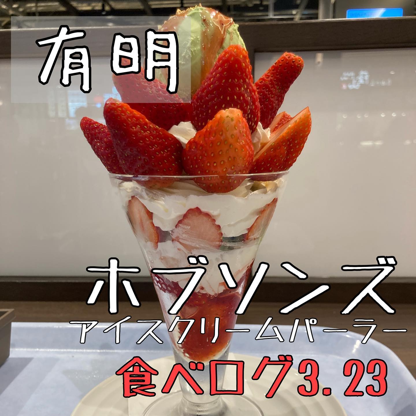 ホブソンズアイスクリームパーラー 有明ガーデン店