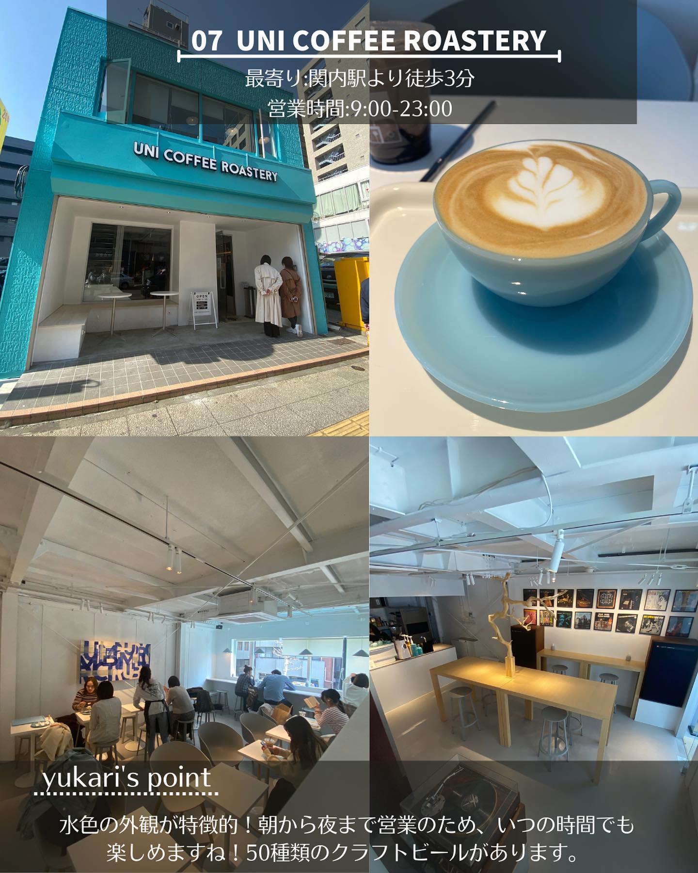UNI COFFEE ROASTERY 横浜日本大通り