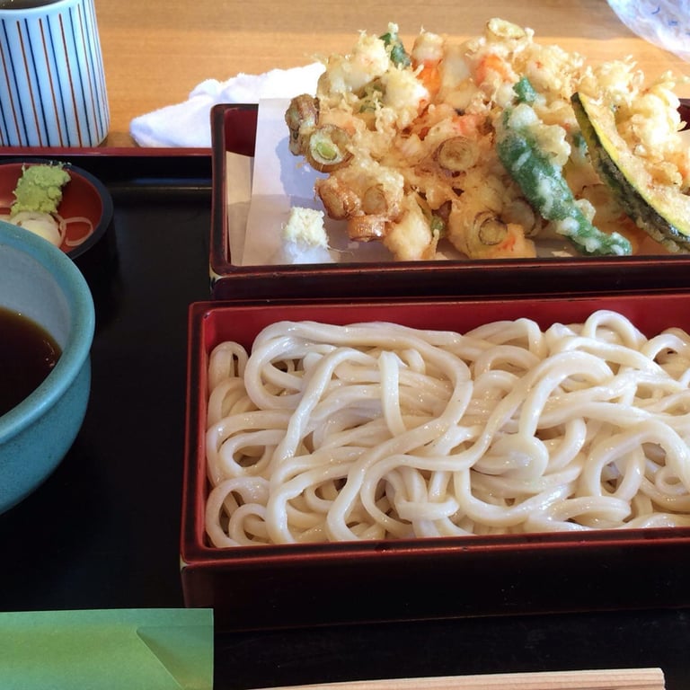 手打饂飩 麦 上馬 朝日屋