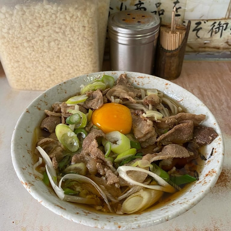 肉そば・肉うどん 南天 本店