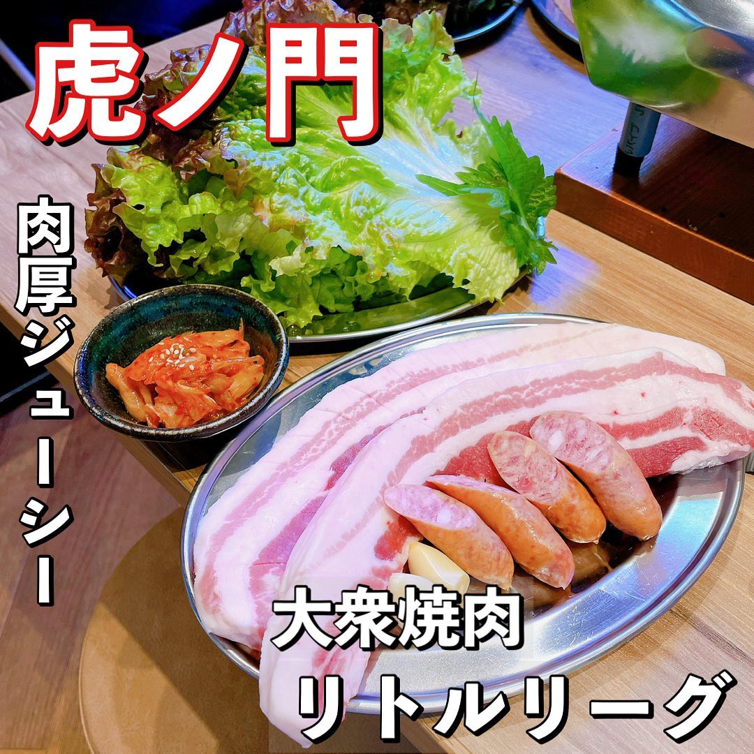 大衆焼肉リトルリーグ 小虎小路店