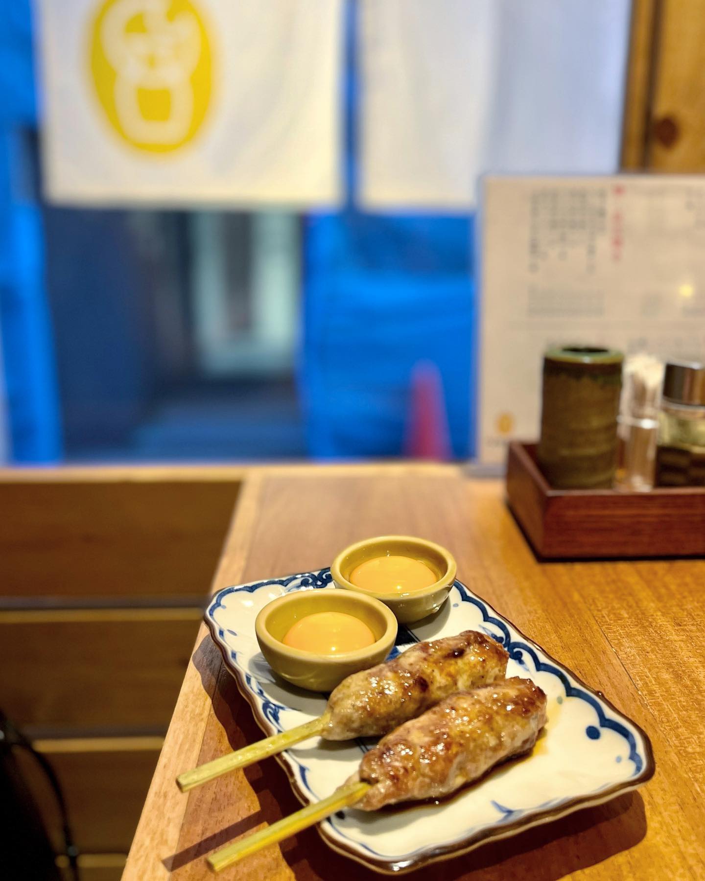 月見つくねを鎌倉で