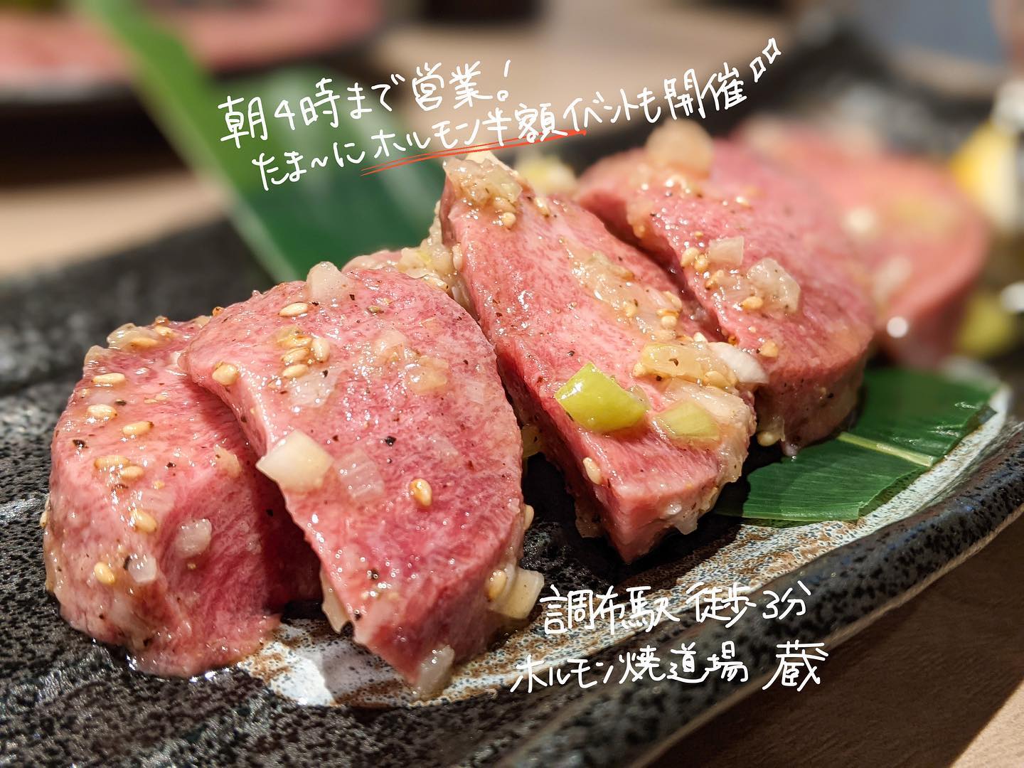 ホルモン焼道場 蔵 調布店